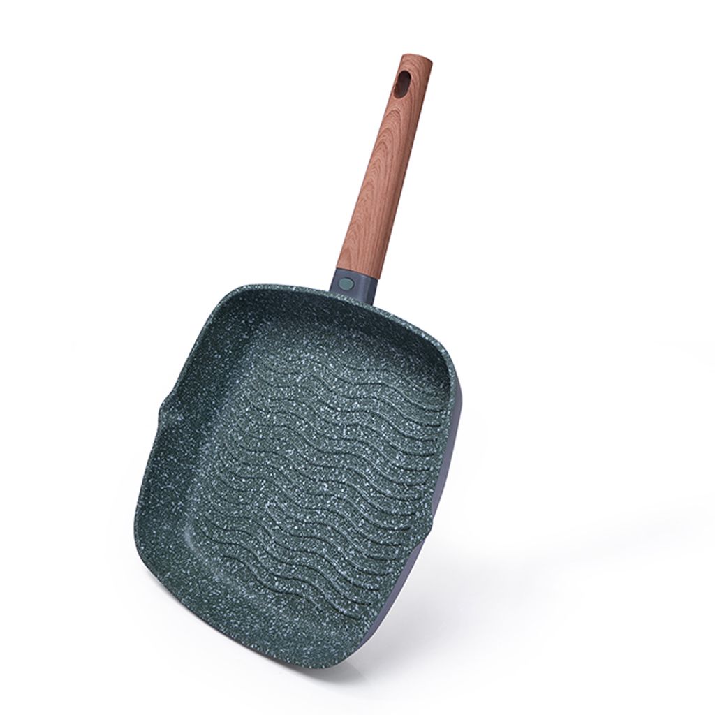 Grilpanna kvadrātveida ETNA STONE 28x5,5 cm  (alumīnijs)