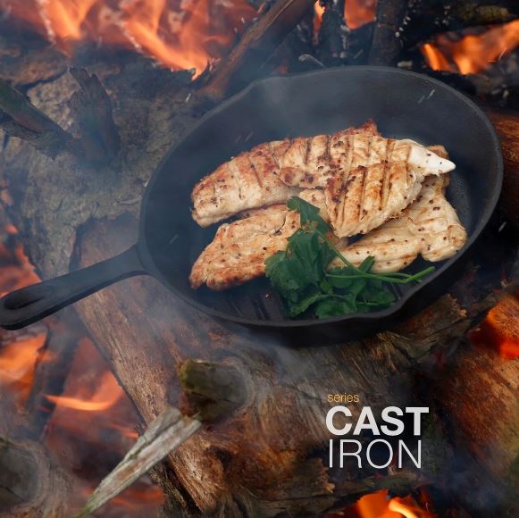 Kā kopt čuguna pannu?