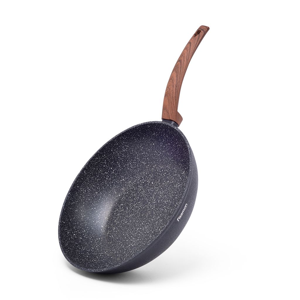 Wok panna VESUVIO STONE 28x7,5 cm/3400 ml (alumīnijs)