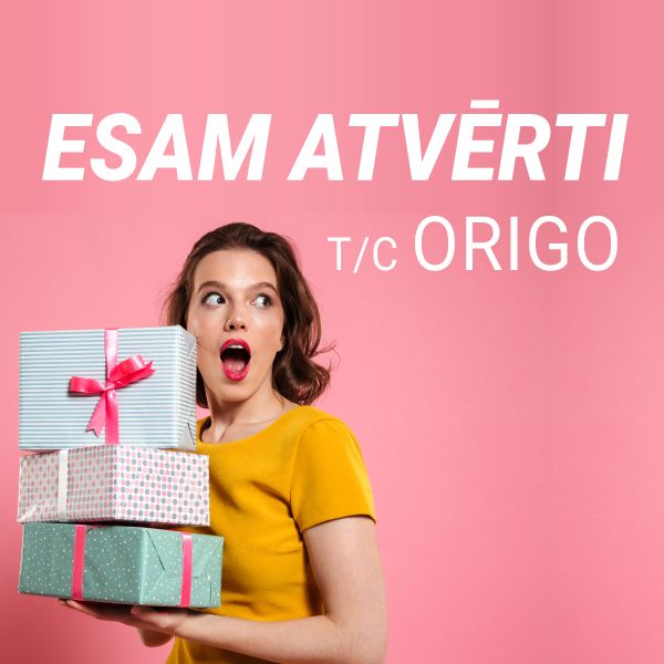 Jauns veikals t/c ORIGO