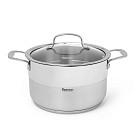 Katls NORDIA 24x14 сm/6400 ml ar stikla vāku  (nerūsējošais tērauds)