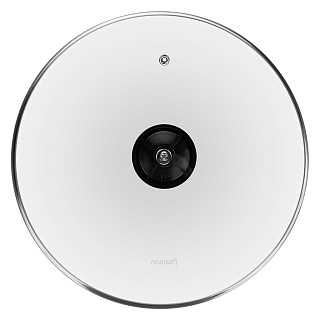 Stikla vāks 28 сm, melns