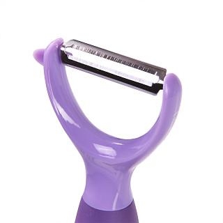 Daudzfunkcionāls Y-formas nazis dārzeņu mizošanai (nerūsējošais tērauds)