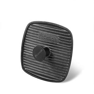 Grilpannas prese 21x21 cm kvadrātveida  (čuguns)