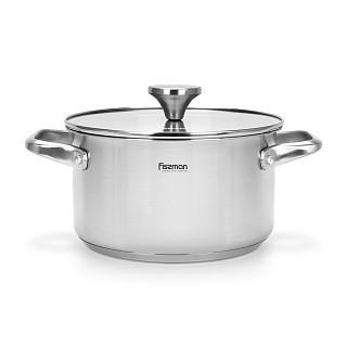 Katls MASTER CHEF 20x11 cm / 3,1 l ar stikla vāku (ner.tēr.)