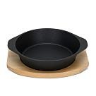 Čuguna panna 19 cm uz koka statīva