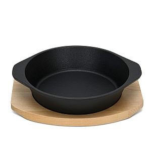 Čuguna panna 19 cm uz koka statīva