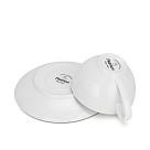 Komplekts krūze ar apakštasīti, 2 gab. Floree 220 ml (porcelāns)