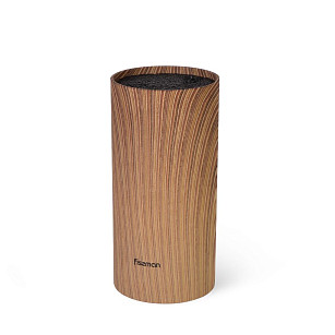 Nažu statīvs 11x22cm apaļš, koka krāsā (plastmasa)