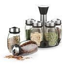 Komplekts garšvielām 6x110 ml uz paliktņa (stikls), art. 6432