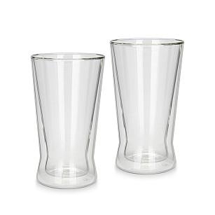 Dubultā stikla glāžu komplekts 380ml