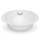 Apaļš cepamtrauks ar vāku Parmigiano  29,2x25x7,2 cm / 1,7L (porcelāns)