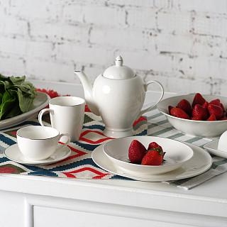 Dziļais šķīvis ALEKSA 20 cm (porcelāns)