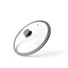 Stikla vāks ARCADES 20 cm, pelēks