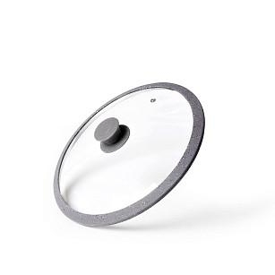 Stikla vāks ARCADES 20 cm, pelēks