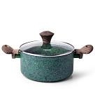 Katls MALACHITE 24x10,9cm/4700 ml ar stikla vāku (alumīnijs)