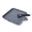 Grilpanna LA GRANITE 28x4,5 cm ar noņemamu rokturi  (alumīnijs)