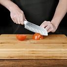 Santoku nazis KRONUNG 18 cm (nerūsējošais tērauds)