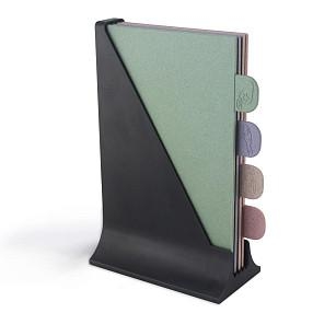 Virtuves dēļīšu komplekts 4 gab. 21x27,5 сm uz paliktņa (plastmasa)