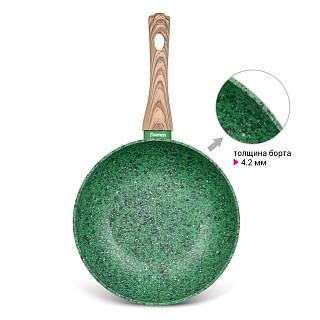 Wok panna MALACHITE 28x8 cm (alumīnijs)