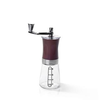 Rokas kafijas dzirnaviņas 17 cm (plastmasa un nerūsējošais tērauds)