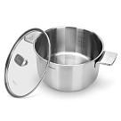 Katls PREMIUM ONE 24x13 cm / 5,4 l ar stikla vāku (ner.tēr.)