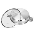 Sautējamā panna PREMIUM ONE 26x6 cm / 2.7 l ar stikla vāku (ner. tēŗ.)