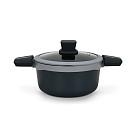 Katls Luxuria 20x10cm / 2,5l ar stikla vāku (alumīnijs)