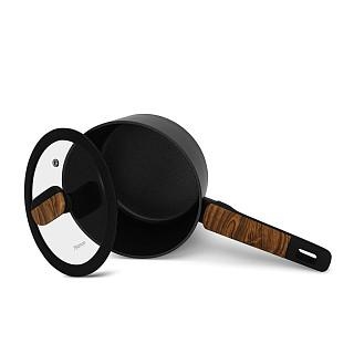 Katliņš ar garo rokturi ar vāku 18 cm / 1,8 l Feorella