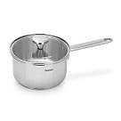 Kausiņš MASTER CHEF 18x10 cm / 2,3 L ar stikla vāku (ner. tēŗ.)