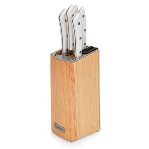 Nažu komplekts ULM, 5 gab. naži koka statīvā