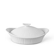 Cepamtrauks ar vāku 25 x 20,5 x 8 cm / 1,2 l Horeca (porcelāns)