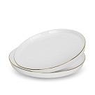 Šķīvju komplekts Floree 21 cm / 2 gab. (porcelāns)