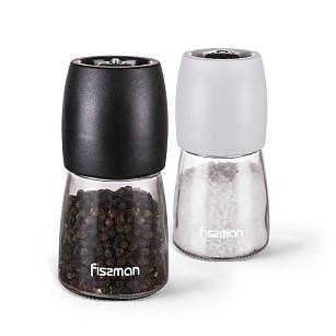 Sāls un piparu dzirnaviņas 2х130 ml