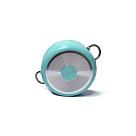 Katls MINI CHEF 18x8cm/1800 ml ar stikla vāku, akvamarīns (alumīnijs)