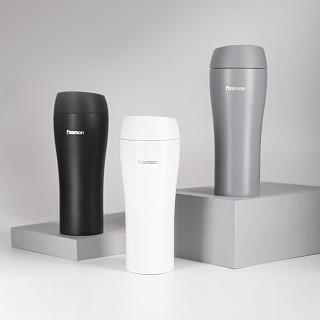 Termokrūze 420 ml, melna (nerūsējošais tērauds)