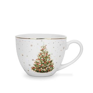 Tējas tasīte ar apakštasi 260 ml Christmas (porcelāns)