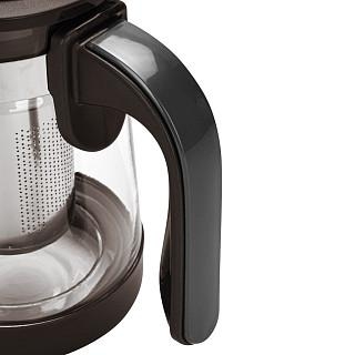 Tējkanna 950 ml ar tērauda filtru (stikls)