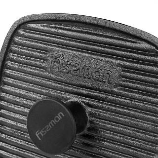 Grilpannas prese 21x21 cm kvadrātveida  (čuguns)