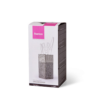 Nažu statīvs 11x11x23cm, grafīts (plastmasa)