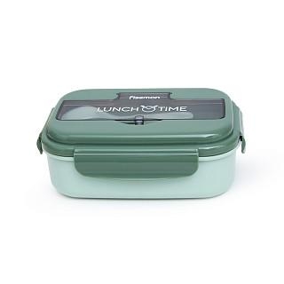 Pusdienu kastīte ar 3 nodalījumiem 21.5x15x8 cm / 1100 ml (plastmasa), art. 16741