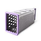 Rīve 24,5 cm četrpusēja (nerūsējošais tērauds + plastmasa), pelēka