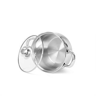 Каtls PRIME 14x8,5 см/1300 ml ar stikla vāku (nerūsējošais tērauds)