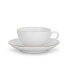 Komplekts krūze ar apakštasīti, 2 gab. Floree 220 ml (porcelāns)