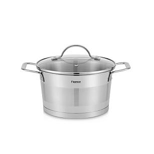 Katls TIERNO 20 cm / 3.1 l ar stikla vāku