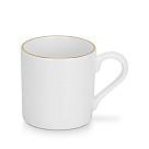 Komplekts krūze ar apakštasīti Floree 100 ml/ 2 gab.  (porcelāns)