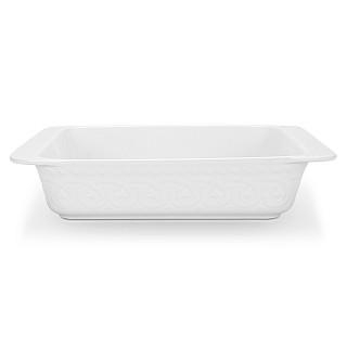 Kvadrātveida cepamtrauks Parmigiano 28,4x24,4x5,5 cm / 2L (porcelāns)