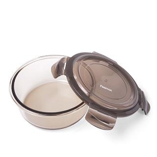 Stikla trauks ar vāku 17x6 cm/950 ml