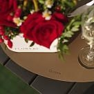 Ovāls galda paliktnis 45x30 cm (plastmasa)