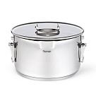 Katls ADELIE 22x12.5 cm / 4.6 l ar stikla vāku